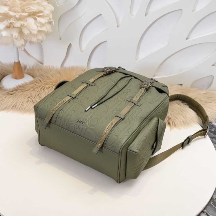 Replica DIOR Hit the Road Backpack with Flap Khaki 6 Replica DIOR Hit the Road Backpack with Flap Khaki - authentic-look luxury purse replica