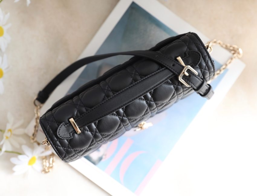 Replica My Dior Top Handle Bag Black 6 Replica My Dior Top Handle Bag Black - best quality luxury bag dupe