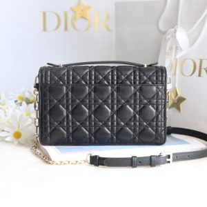 Replica My Dior Top Handle Bag Black 3 Replica My Dior Top Handle Bag Black - high-accuracy replica luxury purse