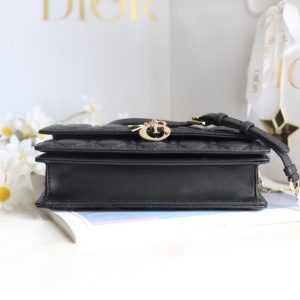 Replica My Dior Top Handle Bag Black 5 Replica My Dior Top Handle Bag Black - high-accuracy replica luxury purse