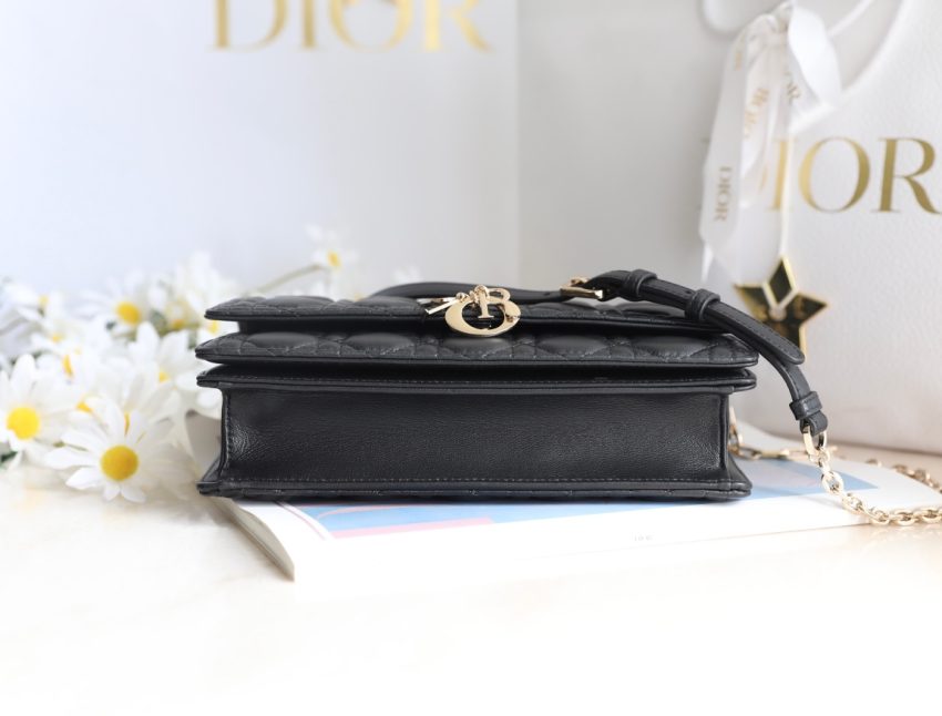 Replica My Dior Top Handle Bag Black 5 Replica My Dior Top Handle Bag Black - high-accuracy replica luxury purse
