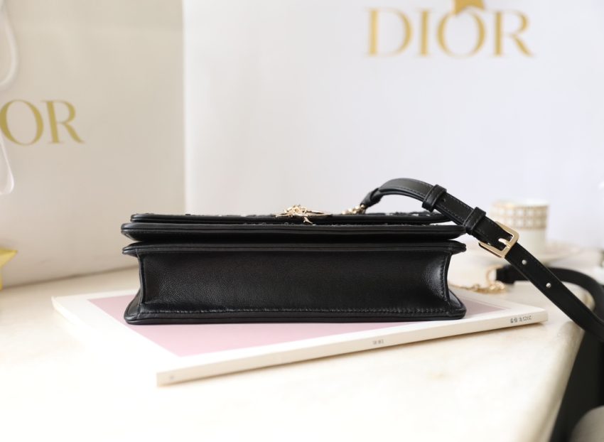 Replica My Dior Top Handle Bag Black Canvas 5 Replica My Dior Top Handle Bag Black Canvas - high-end fake designer purse