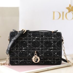 Replica My Dior Top Handle Bag Black Canvas 2 Replica My Dior Top Handle Bag Black Canvas - high-quality designer bag clone