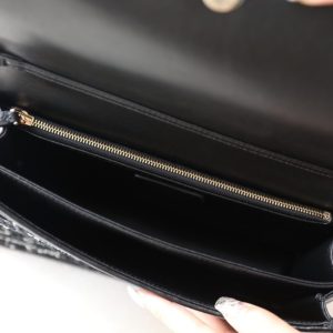 Replica My Dior Top Handle Bag Black Canvas 8 Replica My Dior Top Handle Bag Black Canvas - high-quality designer bag clone