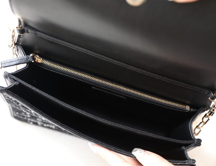 Replica My Dior Top Handle Bag Black Canvas 8 Replica My Dior Top Handle Bag Black Canvas - high-quality designer bag clone