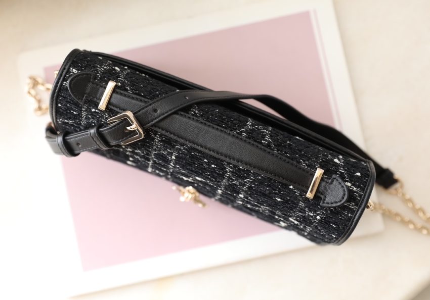 Replica My Dior Top Handle Bag Black Canvas 4 Replica My Dior Top Handle Bag Black Canvas - ultra-realistic fake designer tote