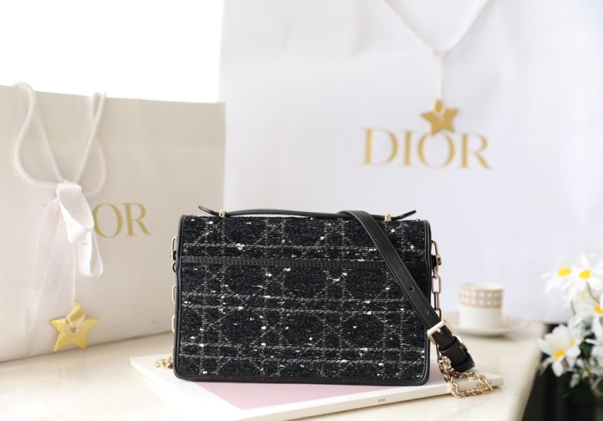 Replica My Dior Top Handle Bag Black Canvas 3 Replica My Dior Top Handle Bag Black Canvas - elite superclone designer purse