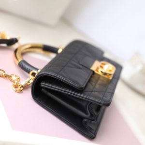 Replica Dior Ange Black 3 Replica Dior Ange Black - authentic-look luxury purse replica