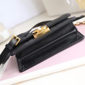 Replica Dior Ange Black 4 Replica Dior Ange Black - realistic designer-inspired fake bag