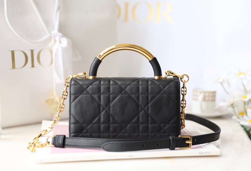 Replica Dior Ange Black 7 Replica Dior Ange Black - 1:1 designer replica handbag