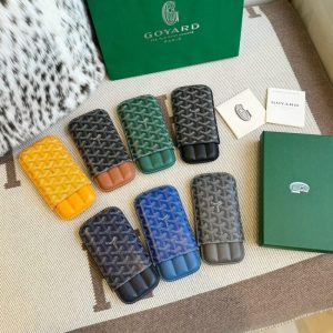 Fake Goyard Cigare Case — Distinguished Goyardine Cigar Holder