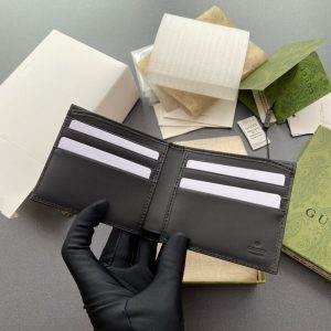 Replica Gucci Double G bifold Wallet Canvas - top-tier luxury replica shoulder bag