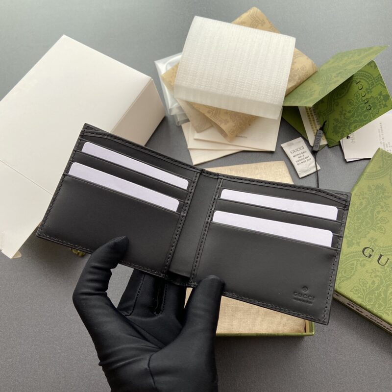 Replica Gucci Double G bifold Wallet Canvas - top-tier luxury replica shoulder bag