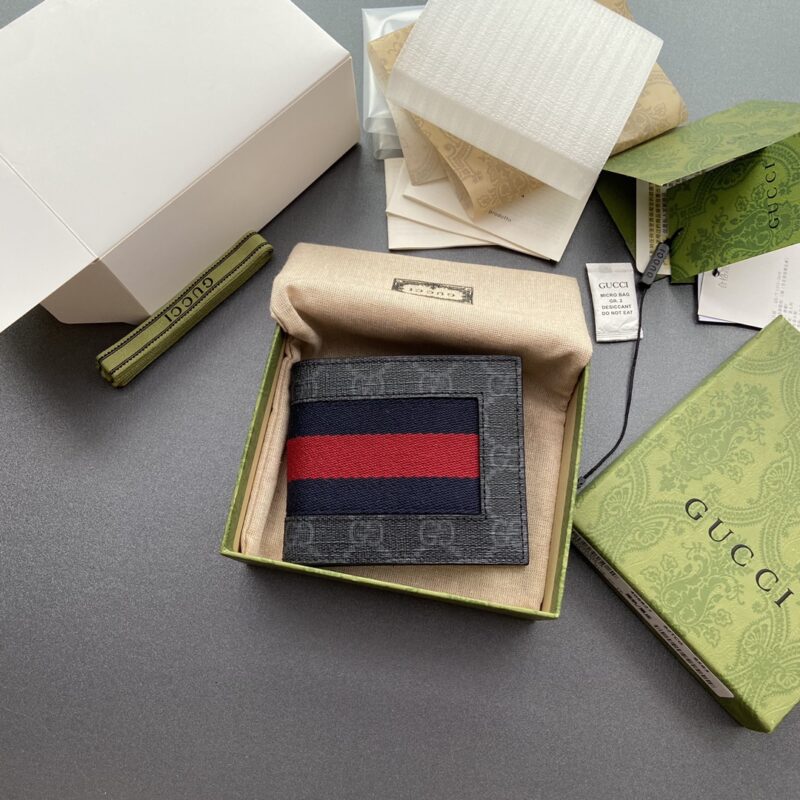 Replica Gucci Double G bifold Wallet Canvas - best-selling designer handbag dupe
