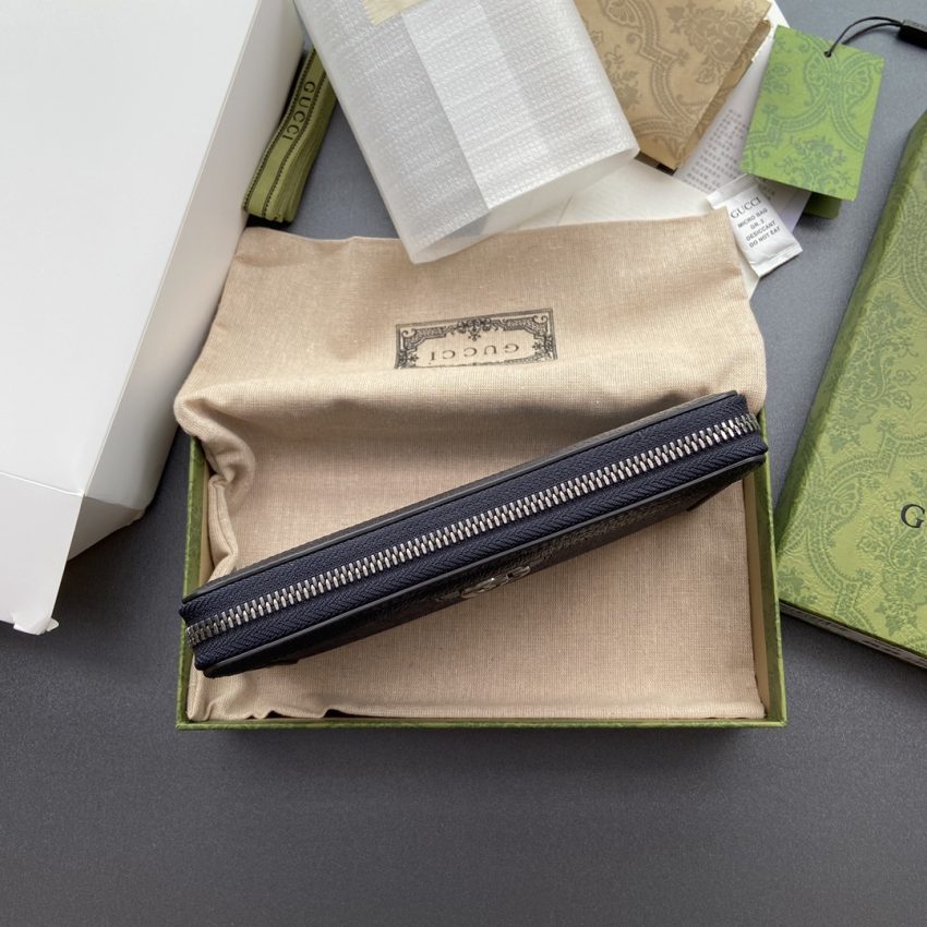 Replica Gucci Ophidia Zipper Wallet Black 5 Replica Gucci Ophidia Zipper Wallet Black - ultra-realistic fake designer tote