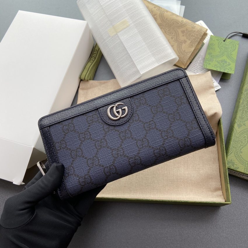 Replica Gucci Ophidia Zipper Wallet Black 9 Replica Gucci Ophidia Zipper Wallet Black - best quality luxury bag dupe