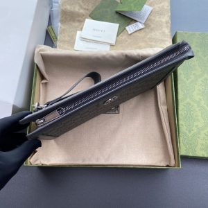 Replica Gucci G Ophidia Clutch Grey 2 Replica Gucci G Ophidia Clutch Grey - elite superclone designer purse