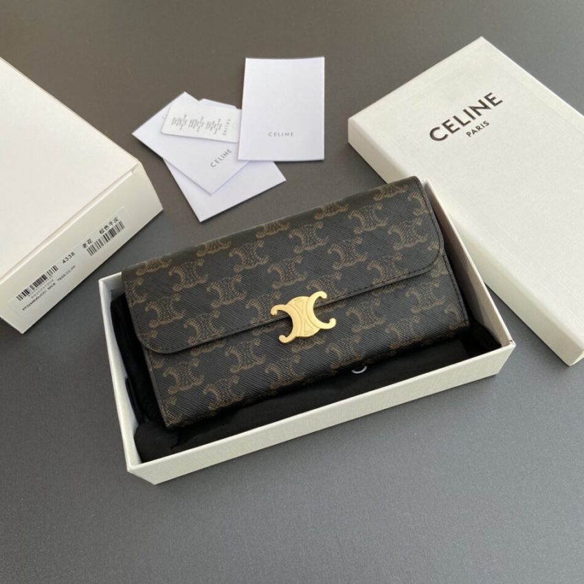 Replica Celine Triumphe Long Wallet 3 Replica Celine Triumphe Long Wallet - best-selling designer handbag dupe