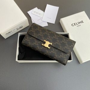 Replica Celine Triumphe Long Wallet 6 Replica Celine Triumphe Long Wallet - elite superclone designer purse