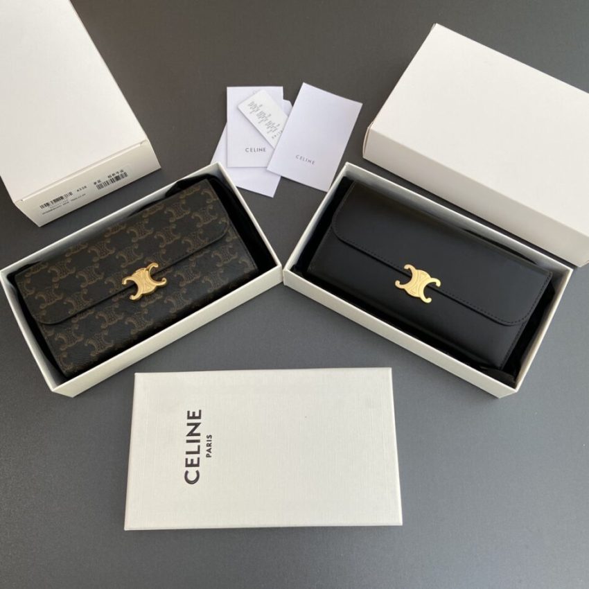 Replica Celine Triumphe Long Wallet 8 Replica Celine Triumphe Long Wallet - authentic-look luxury purse replica