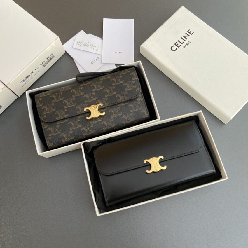 Replica Celine Triumphe Long Wallet 9 Replica Celine Triumphe Long Wallet - premium 1:1 fake handbag model
