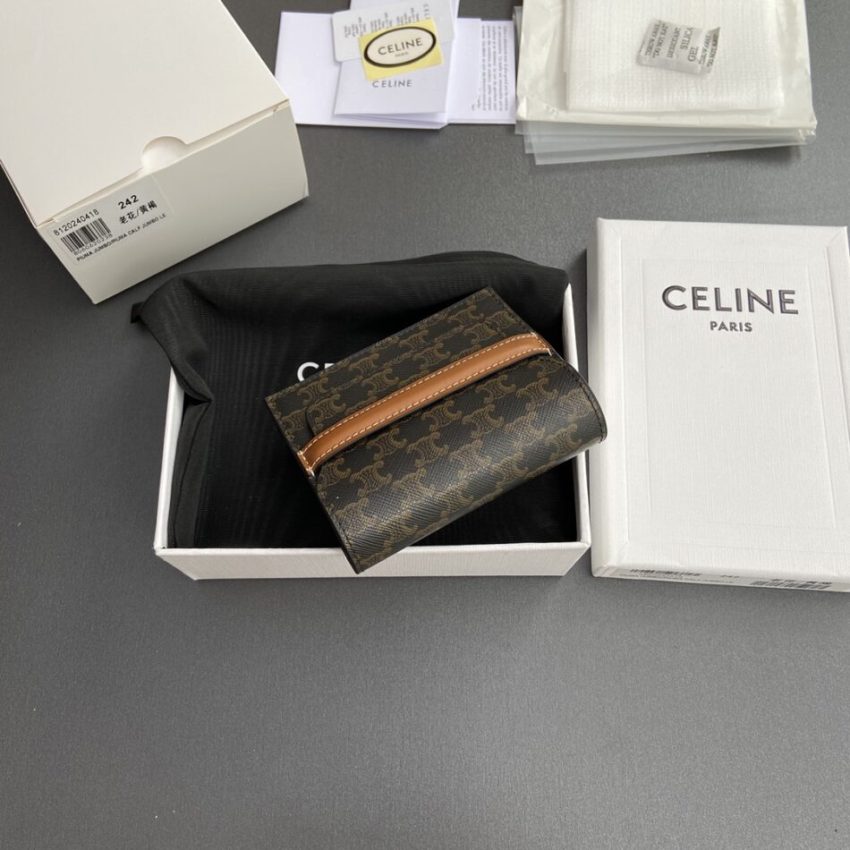 Replica Celine Triumphe Wallet 6 Replica Celine Triumphe Wallet - best quality luxury bag dupe