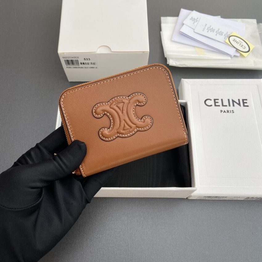 Replica Celine Triumphe Small Zippy Wallet 8 Replica Celine Triumphe Small Zippy Wallet - near-authentic luxury replica handbag