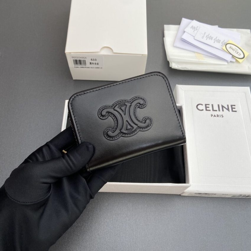 Replica Celine Triumphe Small Zippy Wallet 16 Replica Celine Triumphe Small Zippy Wallet - best quality luxury bag dupe