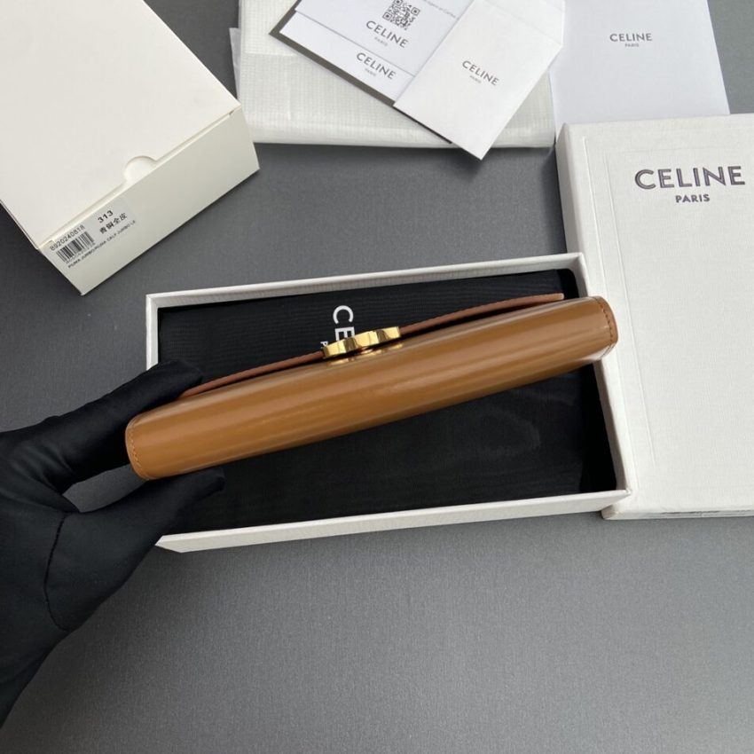 Replica Celine Triumphe Long Wallet Brown 6 Replica Celine Triumphe Long Wallet Brown - elite superclone designer purse