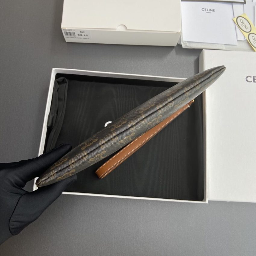 Replica Celine Triumphe Clutch Brown 2 Replica Celine Triumphe Clutch Brown - best-selling designer handbag dupe