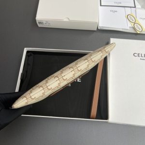 Replica Celine Triumphe Clutch White 5 Replica Celine Triumphe Clutch White - premium-grade designer purse dupe