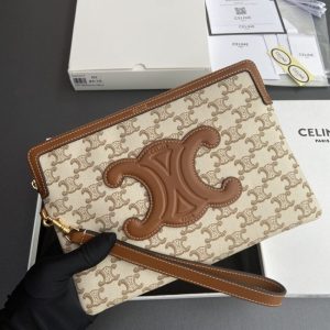 Replica Celine Triumphe Clutch White 8 Replica Celine Triumphe Clutch White - elite superclone designer purse