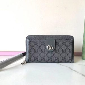 Replica Gucci Ophidia GG Wallet Grey 4 Replica Gucci Ophidia GG Wallet Grey - elite superclone designer purse