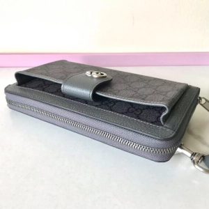 Replica Gucci Ophidia GG Wallet Grey 6 Replica Gucci Ophidia GG Wallet Grey - near-authentic luxury replica handbag