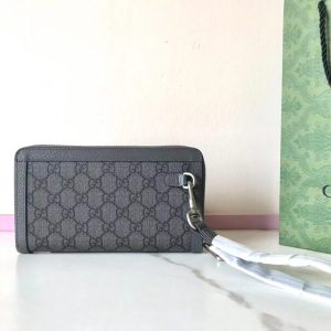 Replica Gucci Ophidia GG Wallet Grey 7 Replica Gucci Ophidia GG Wallet Grey - premium-grade designer purse dupe
