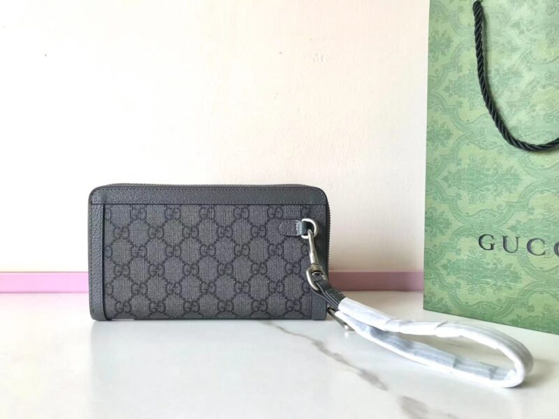 Replica Gucci Ophidia GG Wallet Grey 7 Replica Gucci Ophidia GG Wallet Grey - premium-grade designer purse dupe