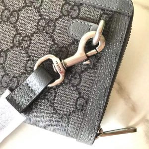 Replica Gucci Ophidia GG Wallet Grey 9 Replica Gucci Ophidia GG Wallet Grey - top-tier luxury replica shoulder bag