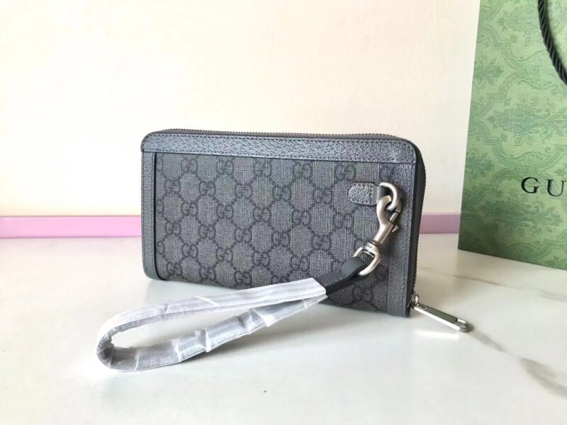 Replica Gucci Ophidia GG Wallet Grey 10 Replica Gucci Ophidia GG Wallet Grey - realistic designer-inspired fake bag