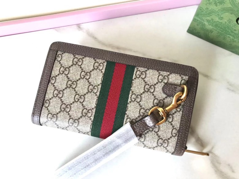 Replica Gucci Ophidia GG Wallet Beige 2 Replica Gucci Ophidia GG Wallet Beige - high-quality designer bag clone
