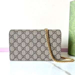 Replica Gucci GG Marmont Chain Bag Pink - best-selling designer handbag dupe