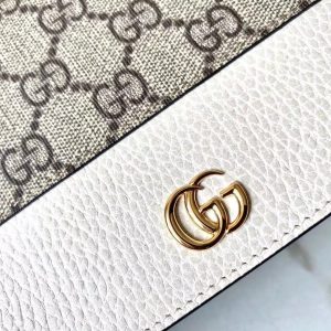 Replica Gucci GG Marmont Chain Bag White 7 Replica Gucci GG Marmont Chain Bag White - ultra-realistic fake designer tote