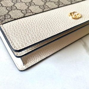Replica Gucci GG Marmont Chain Bag White 8 Replica Gucci GG Marmont Chain Bag White - near-authentic luxury replica handbag