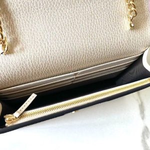 Replica Gucci GG Marmont Chain Bag White 9 Replica Gucci GG Marmont Chain Bag White - elite superclone designer purse