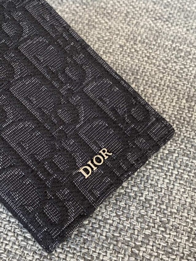Replica Dior Bi Fold Card Holder Black 8 Replica Dior Bi Fold Card Holder Black - top-tier luxury replica shoulder bag
