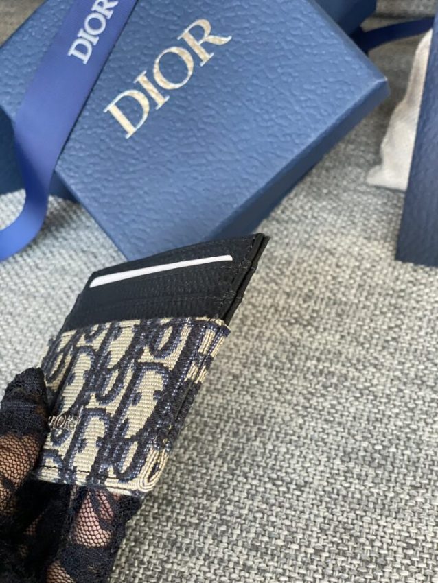 Replica Dior Card Holder Oblique - high-accuracy replica luxury purse
