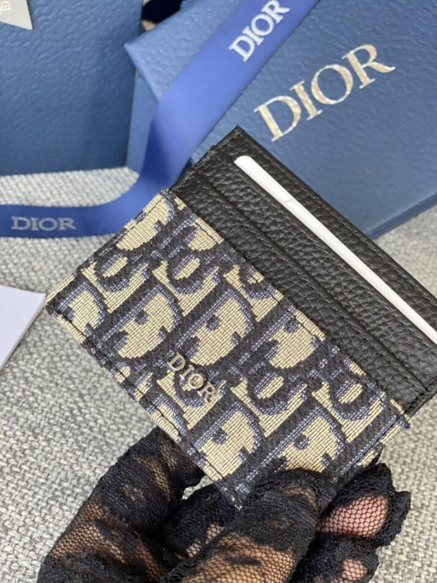 Replica Dior Card Holder Oblique - high-accuracy replica luxury purse