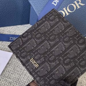Replica Dior Jacquard Wallet Black 3 Replica Dior Jacquard Wallet Black - best-selling designer handbag dupe