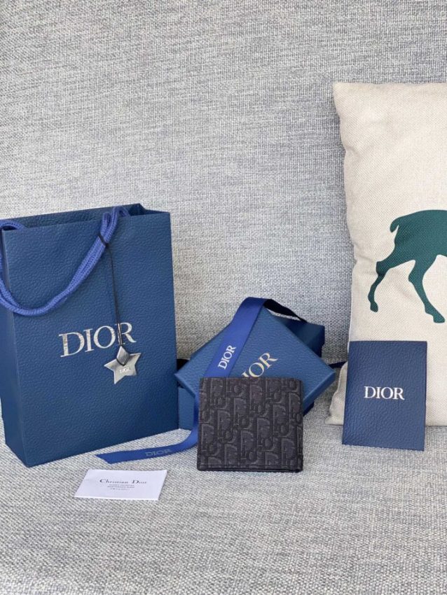 Replica Dior Jacquard Wallet Black 4 Replica Dior Jacquard Wallet Black - ultra-realistic fake designer tote