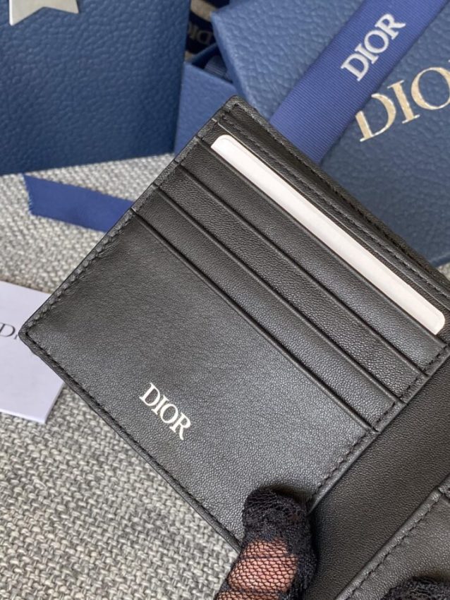 Replica Dior Jacquard Wallet Black 7 Replica Dior Jacquard Wallet Black - best-selling designer handbag dupe