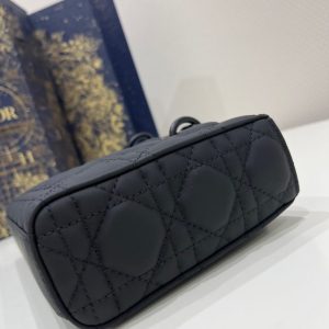 Replica Dior Lady D-Joy Large Bag Black Matte 5 Replica Dior Lady D-Joy Large Bag Black Matte - premium 1:1 fake handbag model